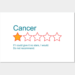 1-Star Rating: Cancer Posters and Art